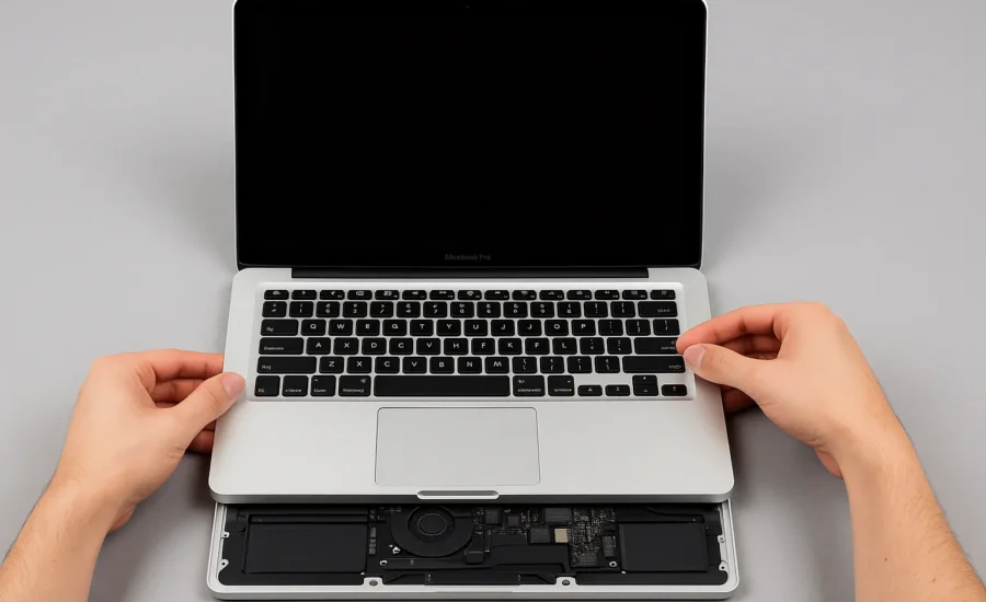 troca de teclado MacBook